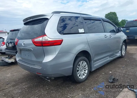 2016 Toyota Sienna Xle 8 Passenger из США, поврежденный, VIN 5TDYK3DC5GS760841